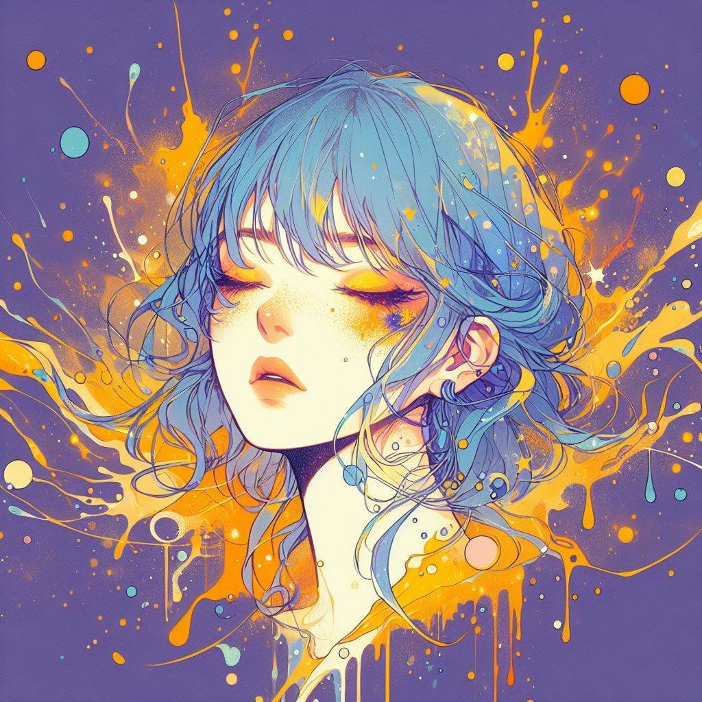 a girl illustrations