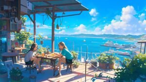 Japanese anime style