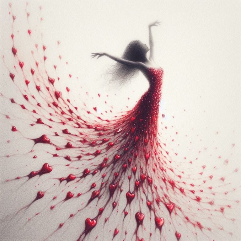 A surreal pencil sketch